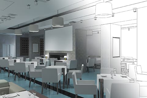 Professional restaurant construction and design services