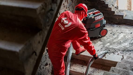 Fire damage restoration services for commercial properties