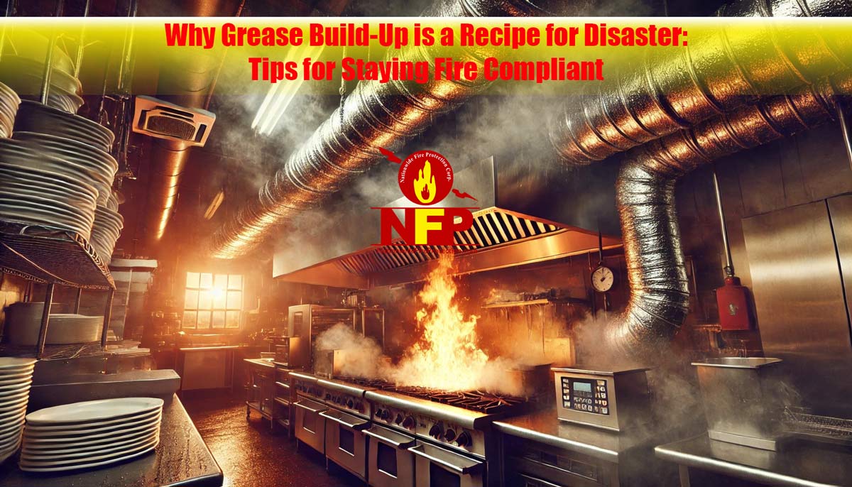 Why Grease Build-Up is a Recipe for Disaster: Tips for Staying Fire Compliant