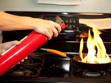 Chemical Fire Extinguisher Safety Around Food | Nationwide Fire Protection corp.