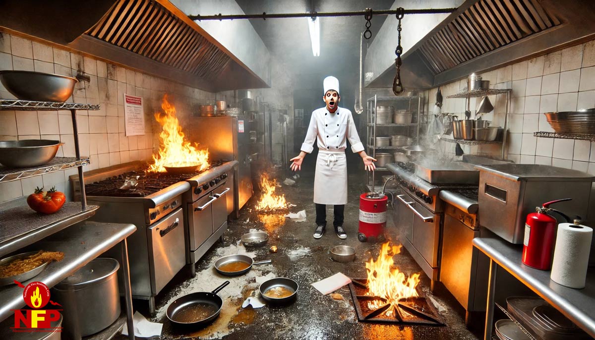 Commercial Kitchen Fire Hazards