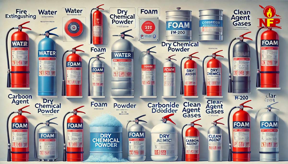 Types of Extinguishing Agents